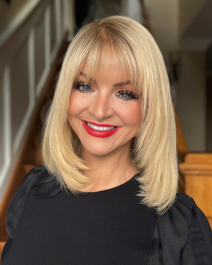 Face-Framing Bang Clip-In Hair Topper | Hairpiece for Sparse Top Hair