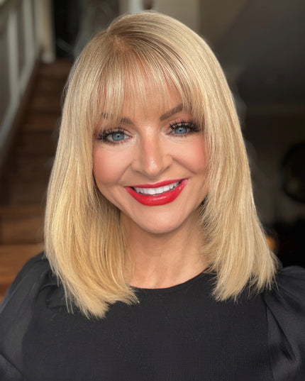 Face-Framing Bang Clip-In Hair Topper | Hairpiece for Sparse Top Hair